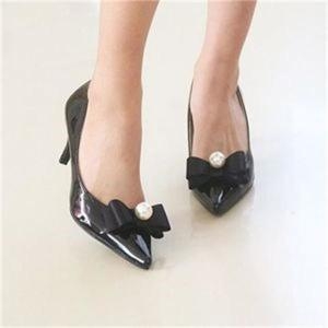 오노마_셀러허브 오노마 ONM 여성 구두 국산 리본 진주장식 미들굽 7cm S8304412