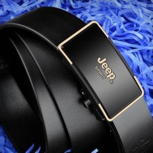 JEEP 남성 캐주얼 천연 소가죽 벨트 BT0475