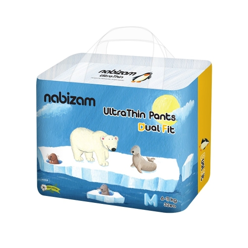 나비잠 울트라씬 듀얼핏 팬티형 중형-공용