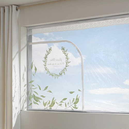 아이디인더스트리  알뜨리 EVA 방풍비닐 창문용 올리브