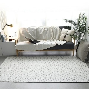 PVC 폭신폭신 양면 거실놀이매트 대형 200x140x1cm