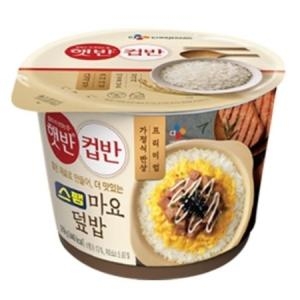 CJ제일제당  햇반 컵반 스팸 마요 덮밥 219g