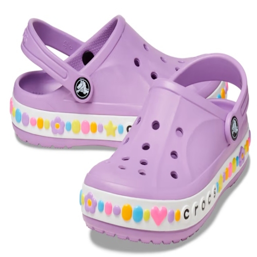 크록스키즈 바야밴드 참 밴드 클로그 키즈 (208101-5PR)