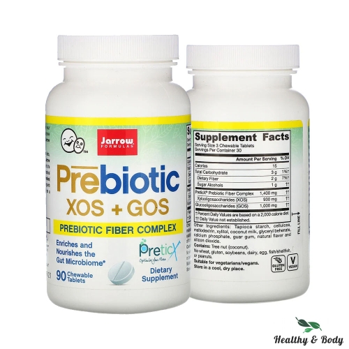 자로우포뮬러스 프리바이오틱스 XOS + GOS 90 츄어블정