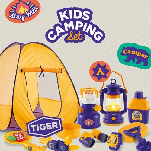 타이거 키즈 캠핑 세트