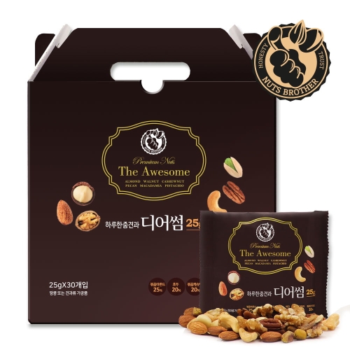 조하 너츠브라더 하루한줌견과 디어썸 선물세트 25g 30개입