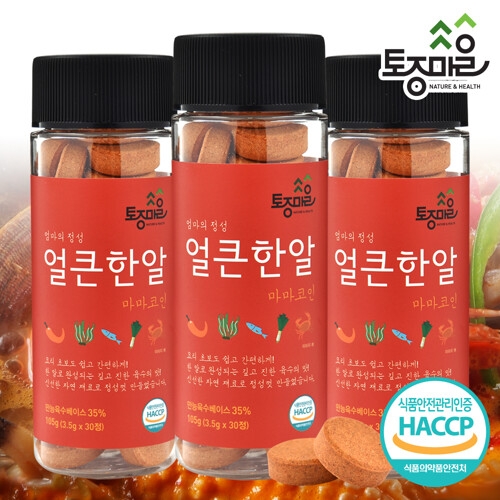 토종마을 마마코인 얼큰한알 105g(3.5gx30입)