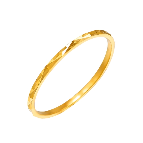 한국금다이아몬드  여자 순금 실반지 다이아 컷팅 24K 0.75g 애끼 검지