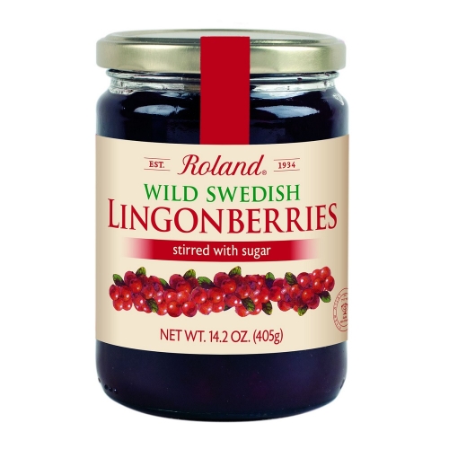 로랜드 Roland Wild Swedish 롤랜드 야생 링곤베리 잼 405g