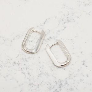 텐바이텐  아뮤엘 925 lver 라인 클립 원터치 이어링 AMUE5022