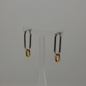 텐바이텐  아뮤엘 아뮤엘 925 lver 투톤 클립 이어링 AMQE2875