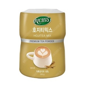 동서식품  리치스 그린티파우더 녹차가루 호지차 믹스 550g