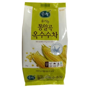 샘표식품  순작 유기농 통알곡 옥수수차 1kg