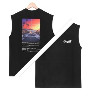 스콰즈 남성 나시티 SRI023 4COLOR 남자 슬리브리스 시