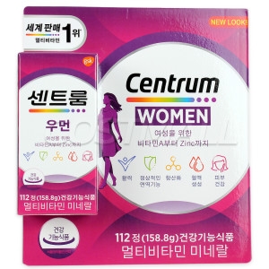센트룸 멀티비타민 포 우먼 미네랄 1418mg 112정