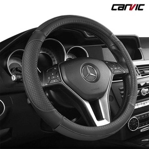 카빅  프리미엄 핸들커버-블랙 370/380공용 차량용품