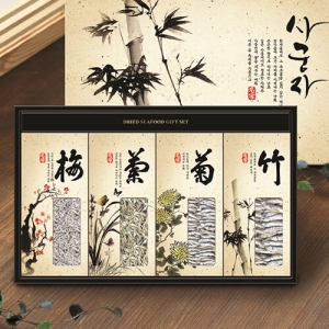 우리명가  명품 사군자 멸치 VIP 4종세트