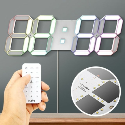 아카시아리빙  대형LED벽시계프리즘 인테리어 diy 벽에붙이는시계