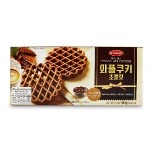 와플쿠키 초콜릿