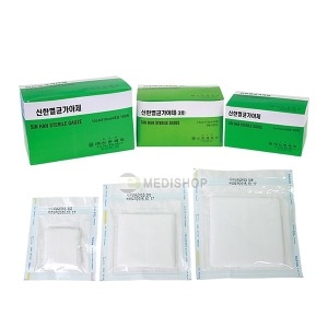 신한 멸균가아제 접은거즈 1BOX 절단거즈 가제 가아제 멸균거즈 - 에누리 가격비교