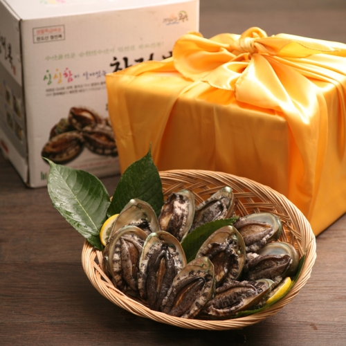 순천만수산  완도 활 전복 선물세트 9~10미 1kg