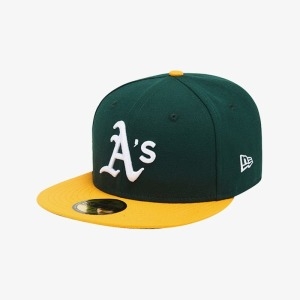 뉴에라 MLB 어센틱 오클랜드 애슬레틱스 홈 스냅백_70361054