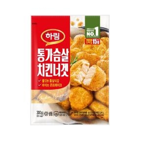 하림  통가슴살 치킨너겟 300g