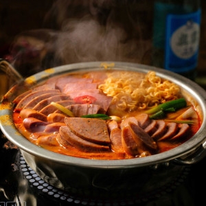 초원식품  아빠식당 리얼 햄듬뿍 부대찌개 600g