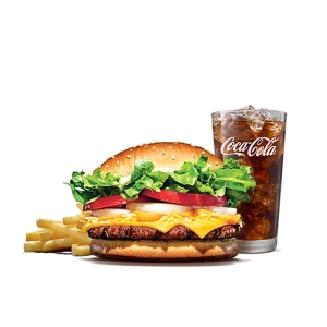 버거킹 콰트로치즈와퍼 세트