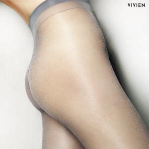 비비안 갸인 광택사 무지 스타킹_PH1403
