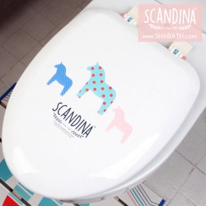 샤바스  변기커버 유아겸용 스칸디나 하드형 말