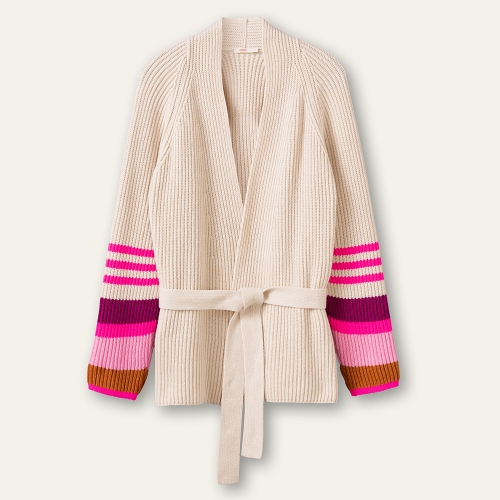 오일릴리 패턴 가디건 OWBFACG003-05