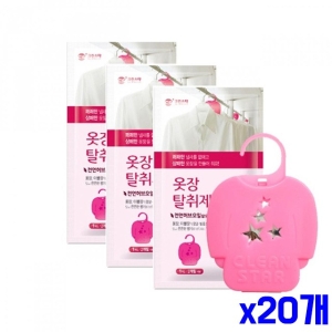 크린스타 옷장탈취제 미모사향 4g