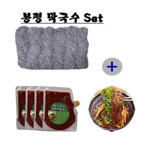 KDM 생메밀 막국수5.6kg+비빔장500gx4봉  묶음 콩국물 잔치국수 콩국 냉면육수