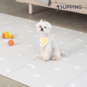 퍼핑 강아지매트 폴딩타입 4단 견종디자인
