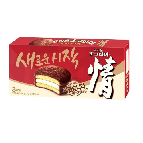 오리온  초코파이 3개입 117G