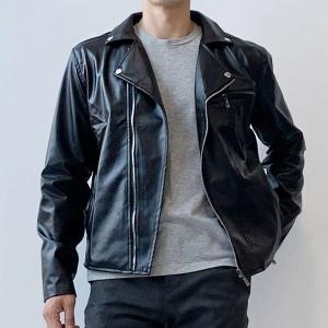 오너클랜 W7499A1 남자 가죽 재킷 오토바이 라이더 자켓 아이템
