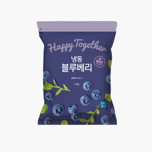 웰팜  생활N 냉동 블루베리 1kg