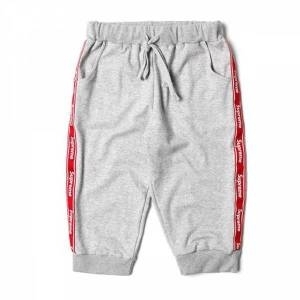 KING 89B483 레드 테이프 7부 밴딩 반바지