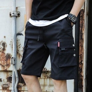 카고반바지 남성반바지 포켓 캐주얼팬츠 허리밴딩 카고 center img src https W655CDF