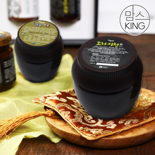 맘스킹  강원정선 창성 고랭지 더덕청 600g+도라지청 600g 실속형