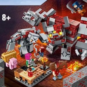 레고 호환 마인크래프트 던전스 레드스톤 전투