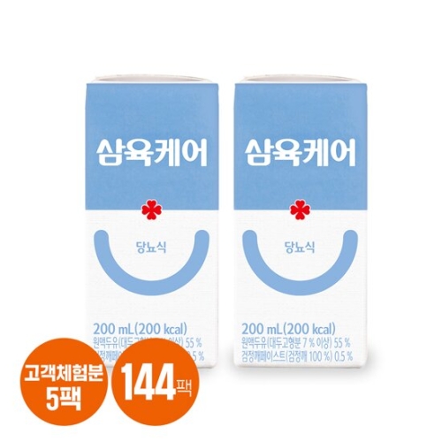 삼육식품 삼육케어 당뇨식 200ml
