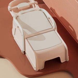 누워서 머리감는 접이식 목욕의자