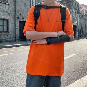 쿠디 데일리 남성 여름 기본 캐주얼 라운드 반팔 티셔츠 W8EB6B2 W8EB6B2