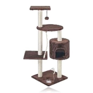 레츠펫  어드벤쳐 고양이 브라운 캣타워
