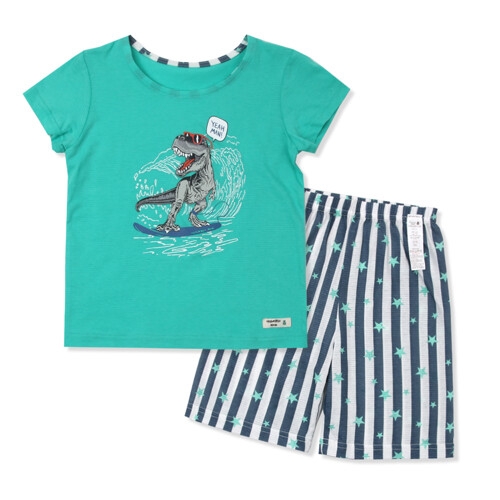 오가닉맘 8 아동 서핑디노반소아동내의 MGML2K08  여름내의