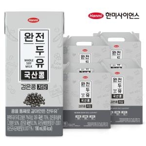 한미 완전두유 국산콩 검은콩 저당 190ml