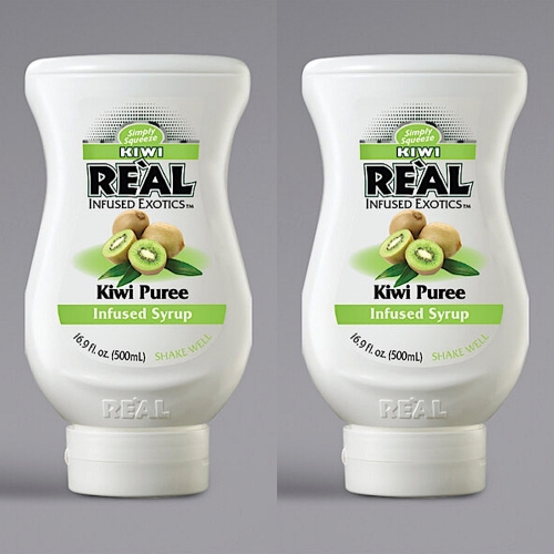 리얼 Real 16.9 온스 키위 퓨레 Infused 시럽