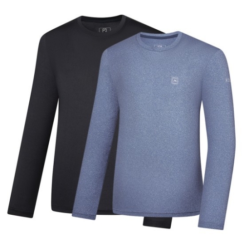 콜핑  남성 봄 투톤 라운드 티셔츠 에스파 남 KTTL80449M